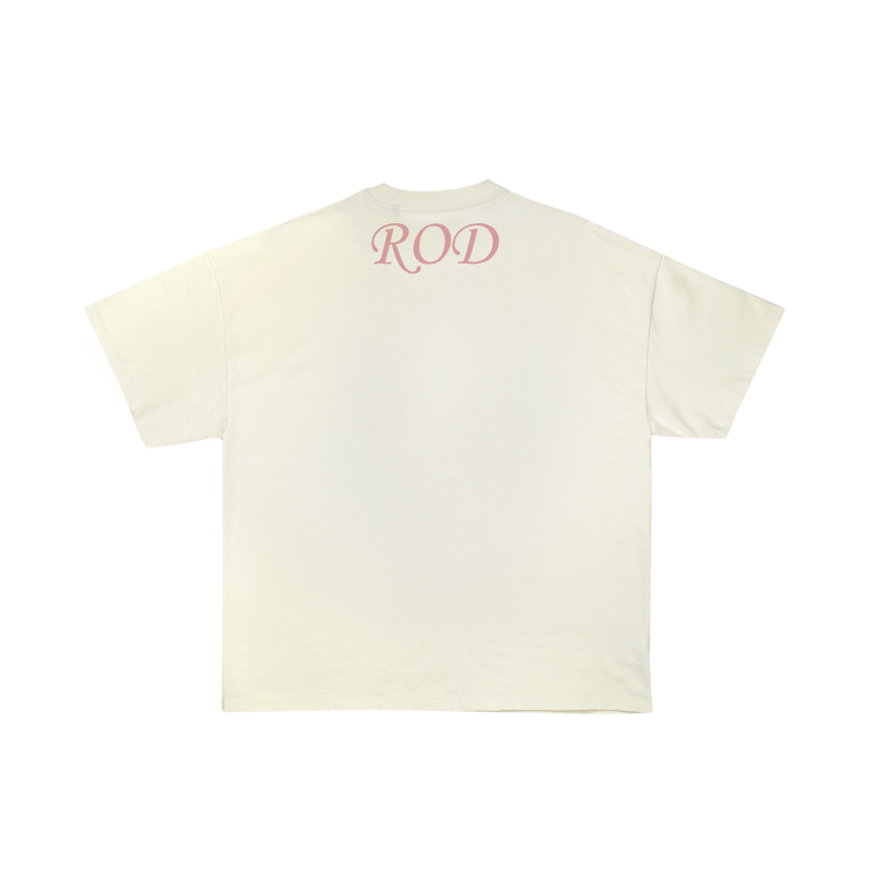 Drop Shoulder T-Shirt - Creme
