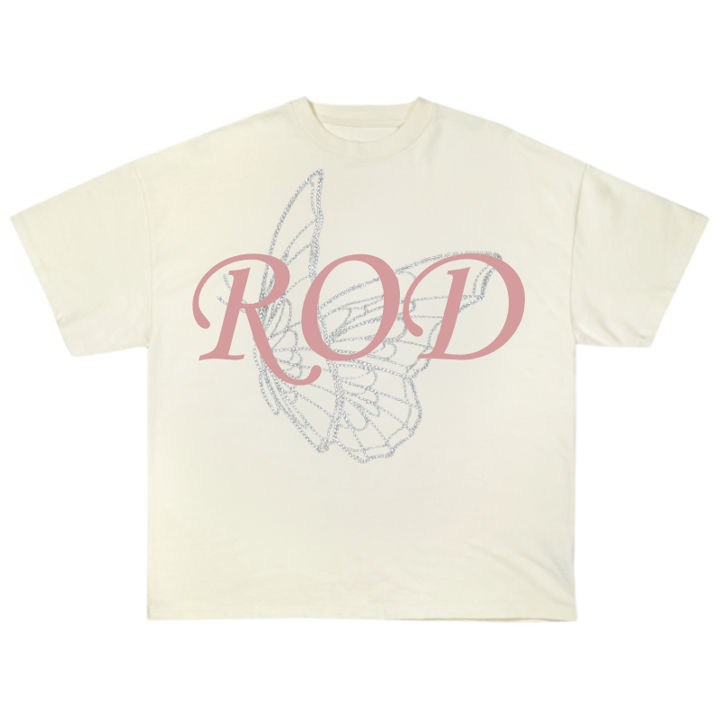 Drop Shoulder T-Shirt - Creme